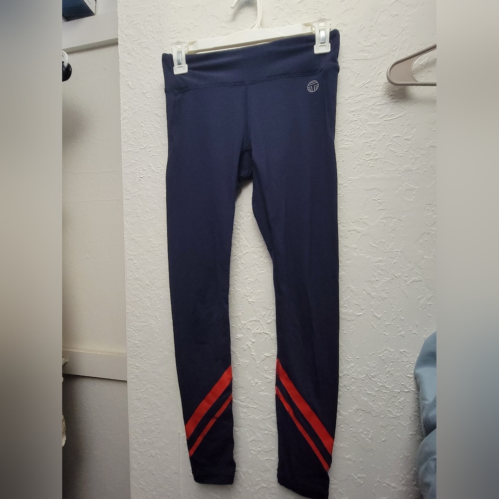 Tory Sport Leggings with Back Pocket Size Small